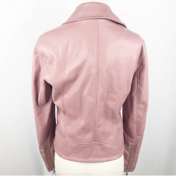 Halogen Pink Faux Jacket - Picture 2 of 6